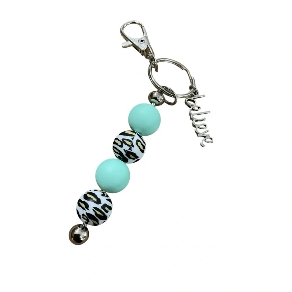 Handcrafted Believe Key Holder